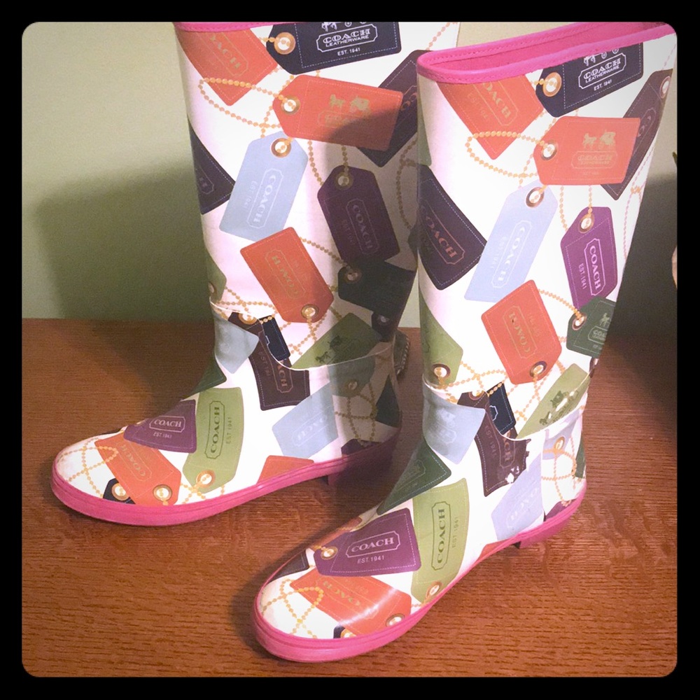 Coach Rainboot (multicolored)
